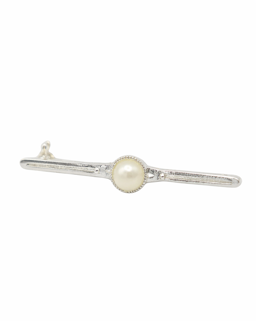 Pearl Stock Pin, plastrongnål