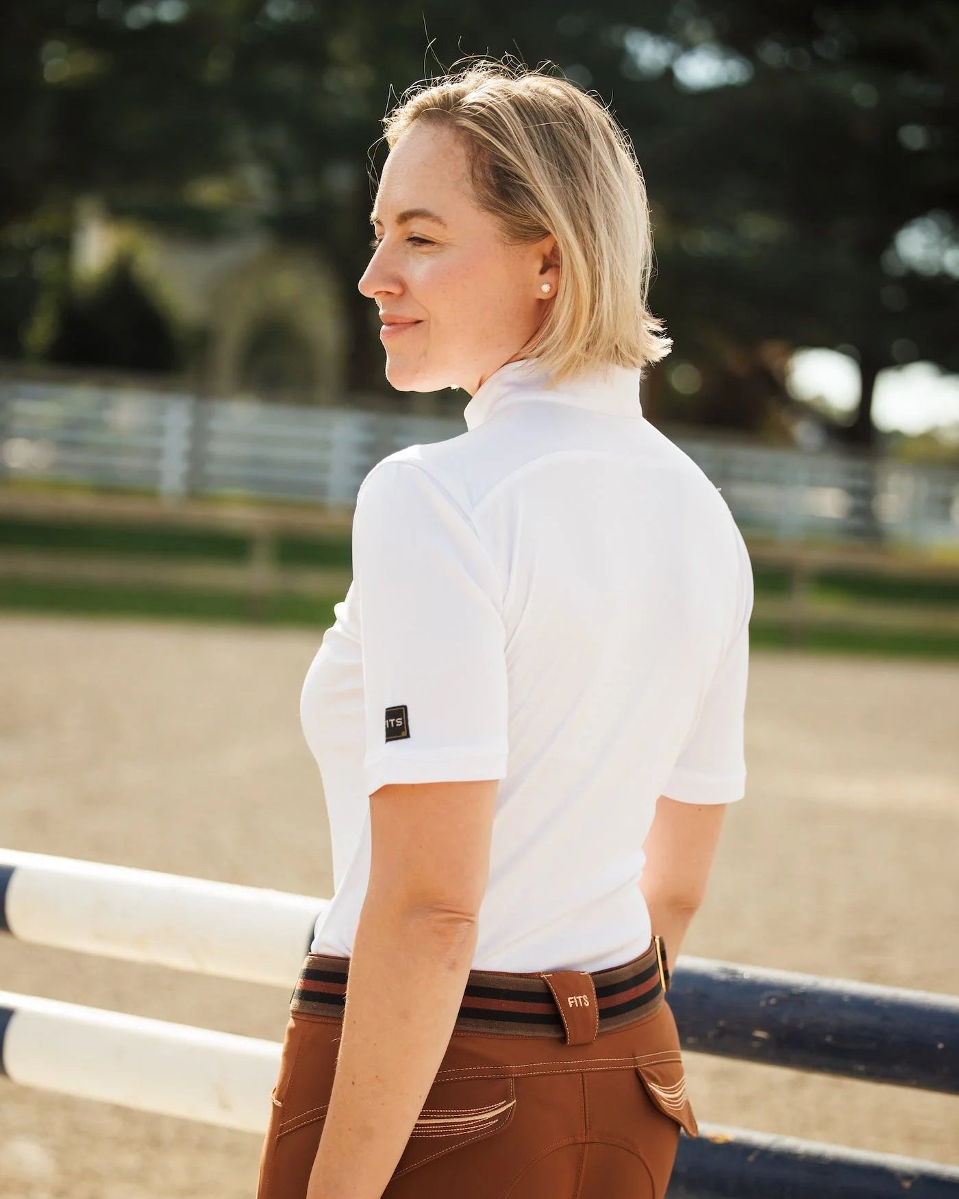 Vital Short Sleeve Sun Shirt, skön ridtopp
