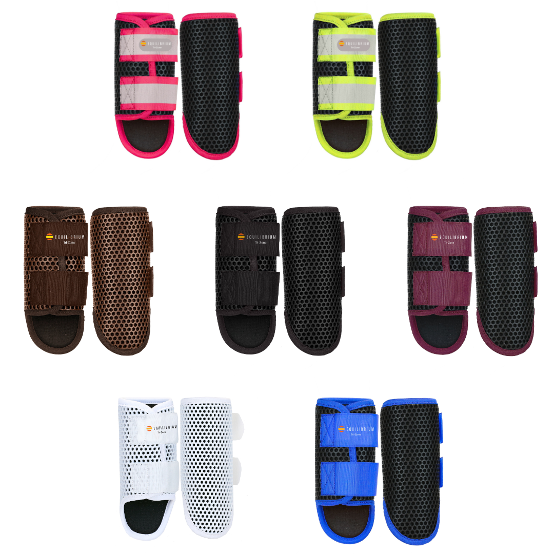 Equilibrium Tri-Zone Brushing Boots, perforerade lättvikts strykkappor