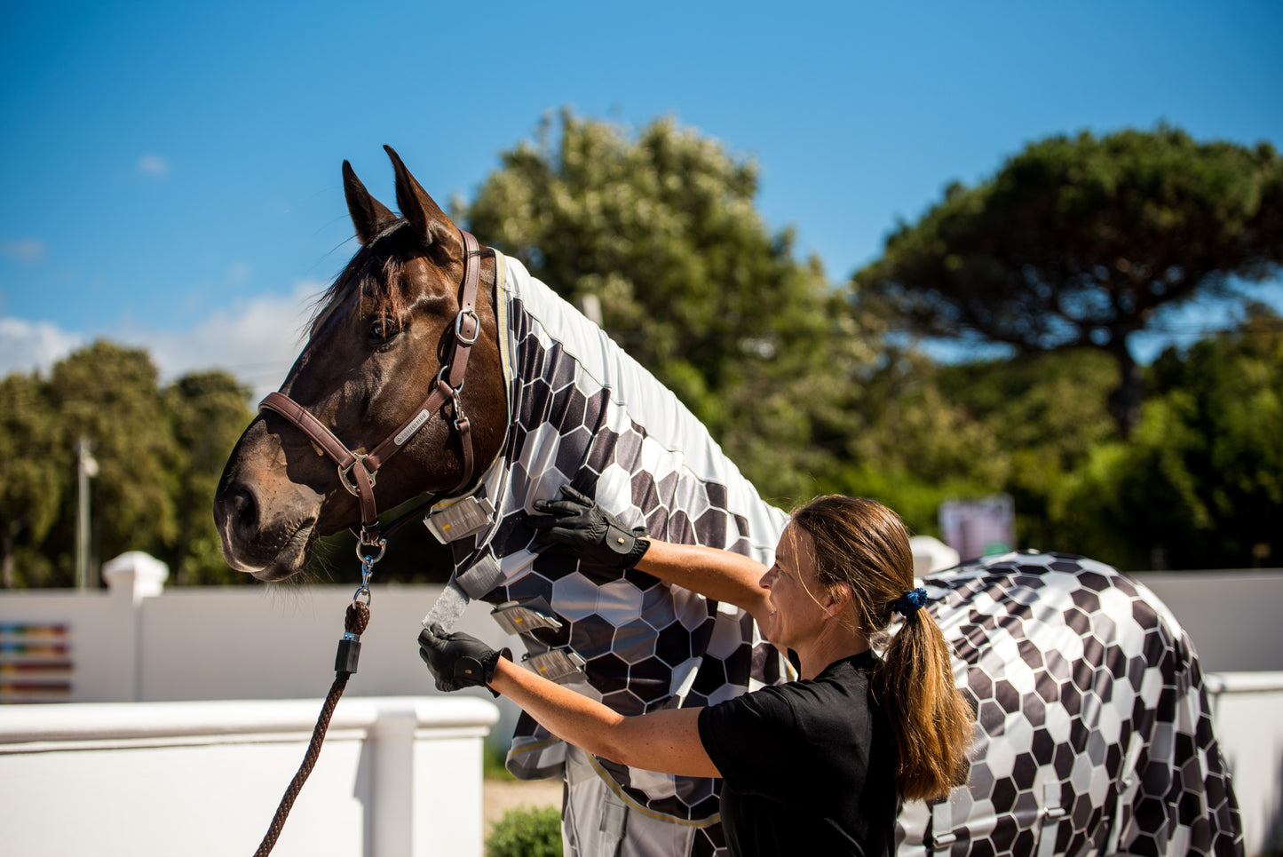 Field Relief Fly Rug, flugtäcke med mönster som repellerar insekter