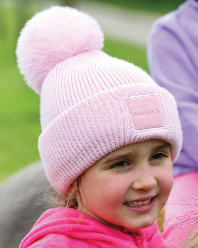 Recycled Junior Luxe Pom Hat, mössa barn/junior återvunnen polyester