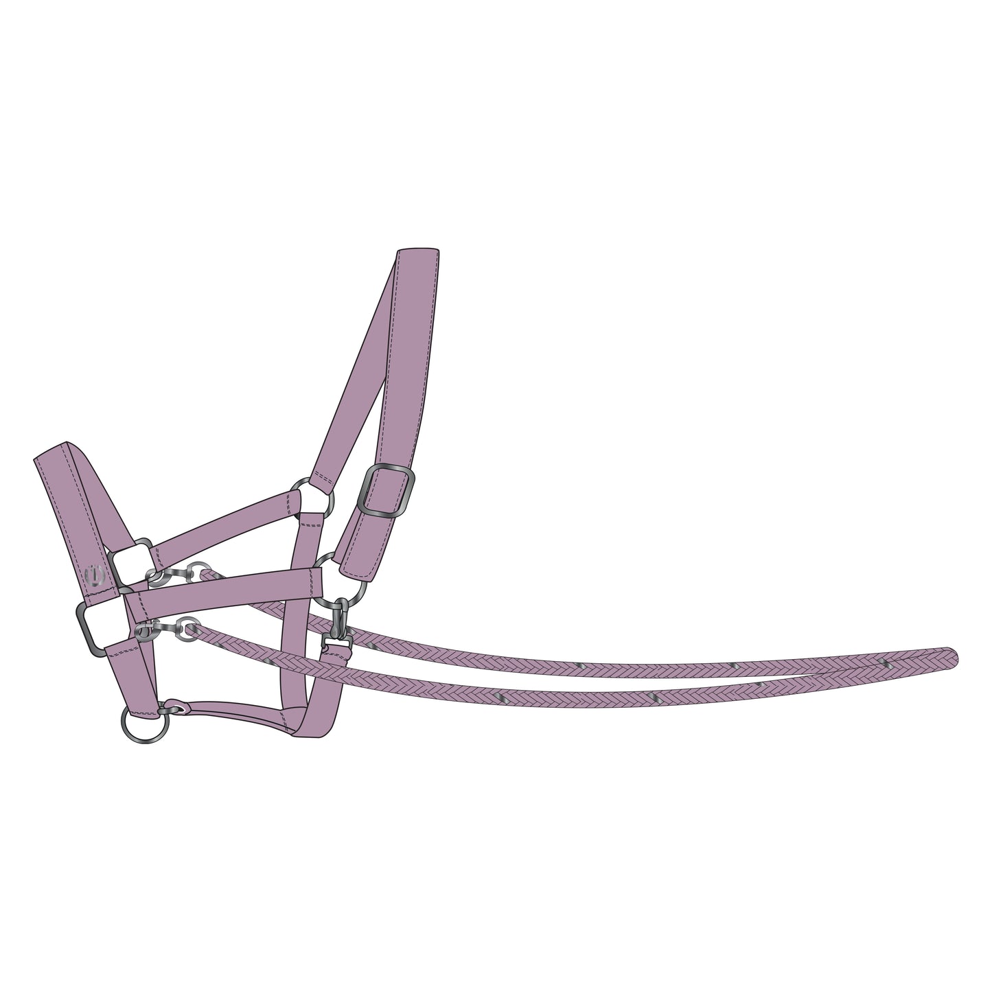 Hobby Horse Headcollar Free Ride Spirit, grimma reptyglar käpphäst