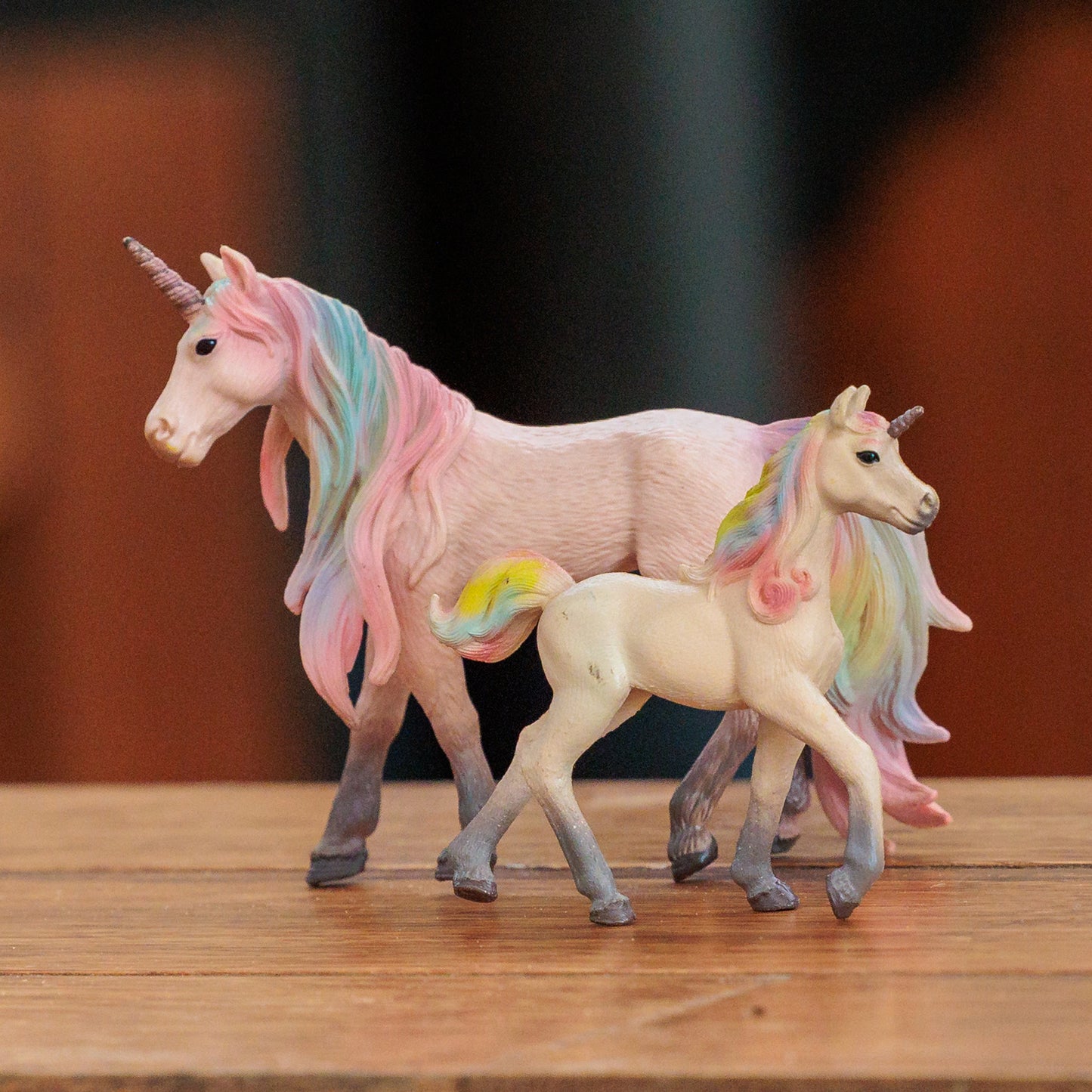 Toy Unicorn Set Magic, leksakshästar enhörning
