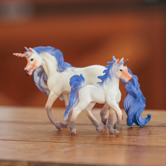 Toy Unicorn set Magic, leksakshästar enhörning, flera färger