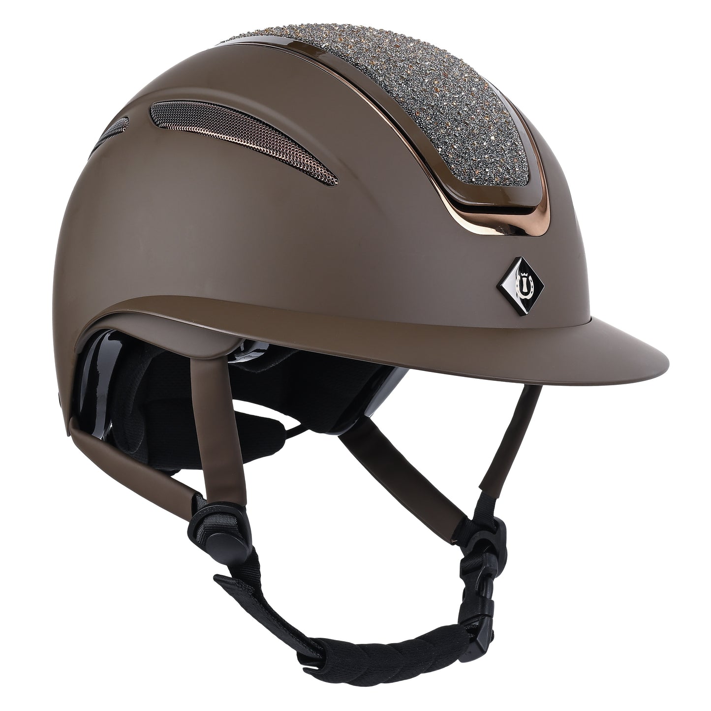 Olania Deluxe big visor, snygg ridhjälm med bred skärm, flera färger