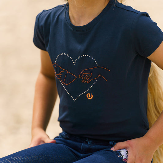 T-shirt Soul Mate Kids, t-shirt med dekoration för barn/junior