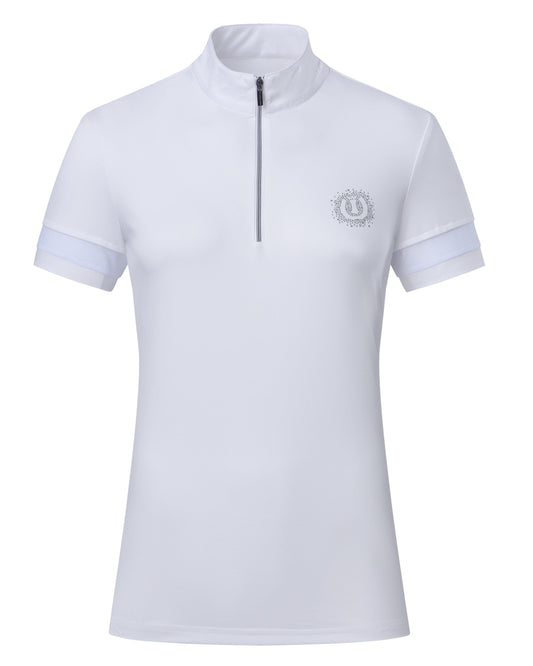 Tech Top Gina, ridtop stående krage,