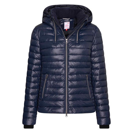 Hip Jacket City Stars, skön blank täckjacka, flera färger