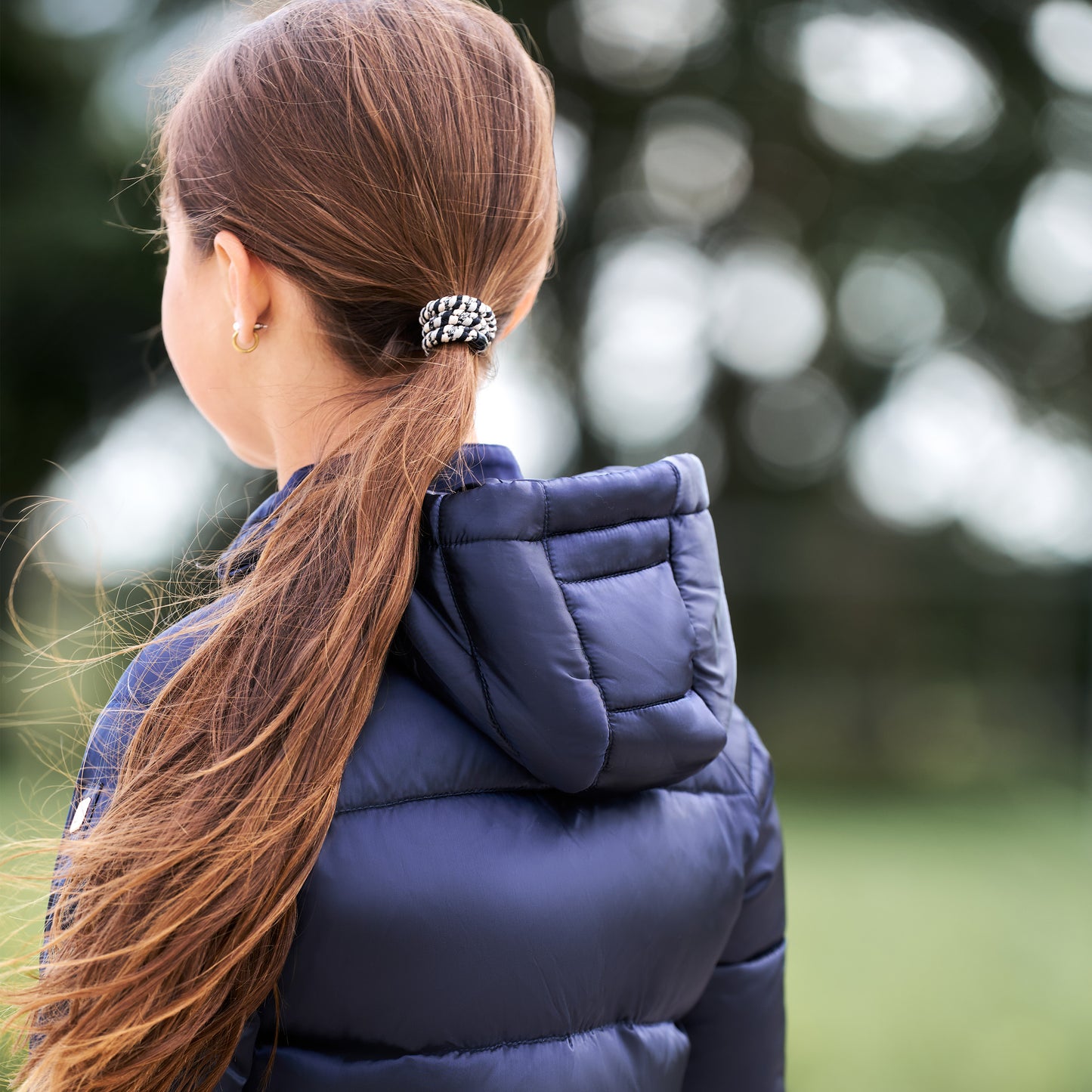 Kids Puffer Jacket Bodie, vadderad ridkappa med luva för barn junior, flera färger