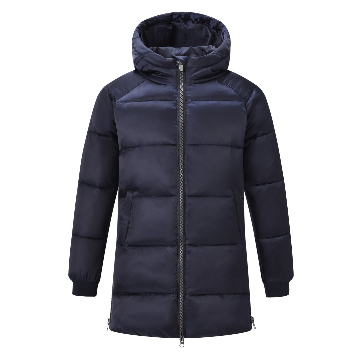 Kids Puffer Jacket Bodie, vadderad ridkappa med luva för barn junior, flera färger