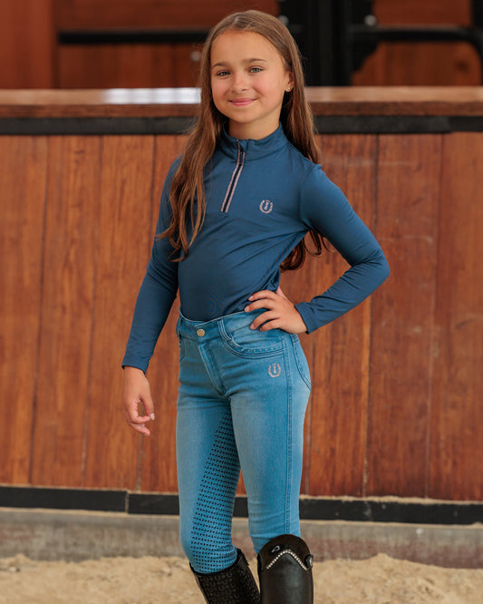Riding Tights Detty, ridtights för barn/ junior jeans