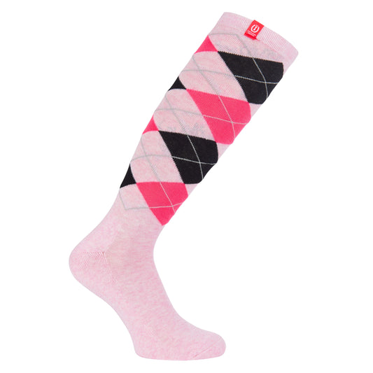 Socks Criss Cross, ridsockar med klassiskt mönster