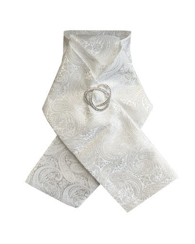 Ready Tied Stock Paisley, plastrong med kardborreband