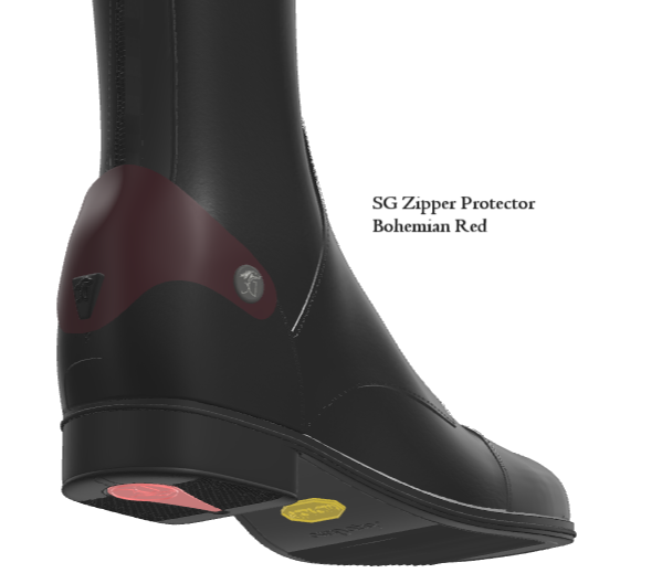 SG Zipper Protector/PC, avvikande färg på nedre spännet