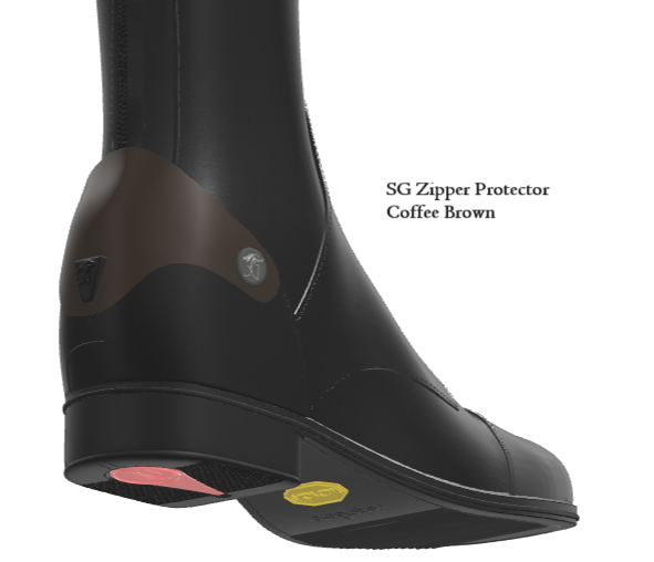 SG Zipper Protector/PC, avvikande färg på nedre spännet