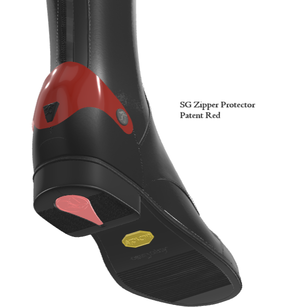 SG Zipper Protector/PC, avvikande färg på nedre spännet