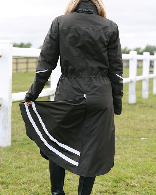 Utopia Long Waterproof Stretch Riding Coat, vattentät ridkappa