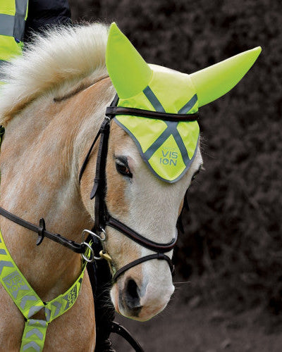 Hi-Vis Acoustic Soundless Ear Bonnet, ljudisolerande reflexhuva