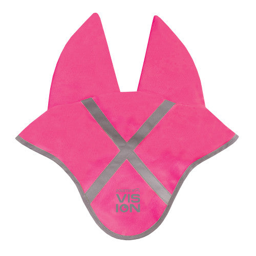 Hi-Vis Acoustic Soundless Ear Bonnet, ljudisolerande reflexhuva