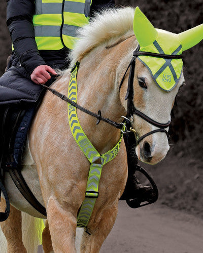 Hi-Vis Horse Breastplate, reflekterande brösta