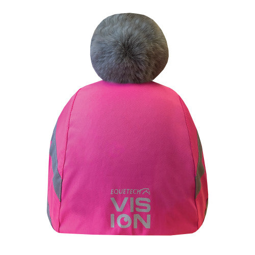 Hi-Vis Vision Water Resistant Hat Silk, reflekterande hjälmöverdrag