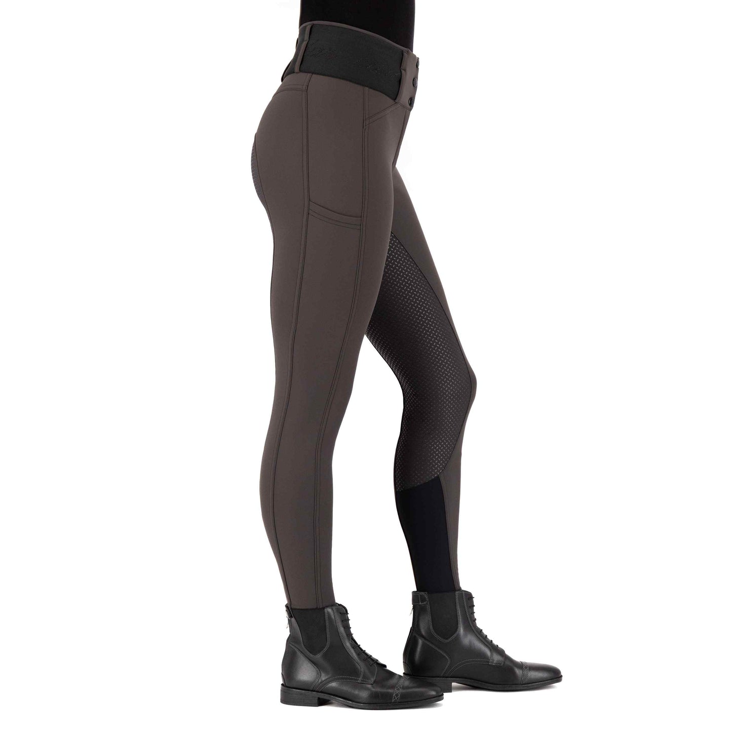 Euro-Star Athletic Leanline FullGrip, varm ridbyxa med hög midja
