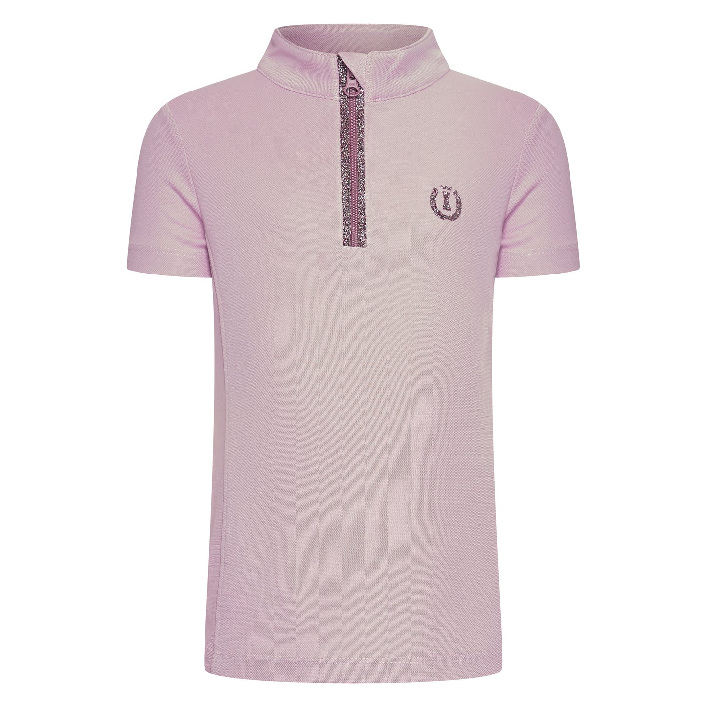 Imperial Riding Kids Top Arly, t-shirt med glittrig dragkedja