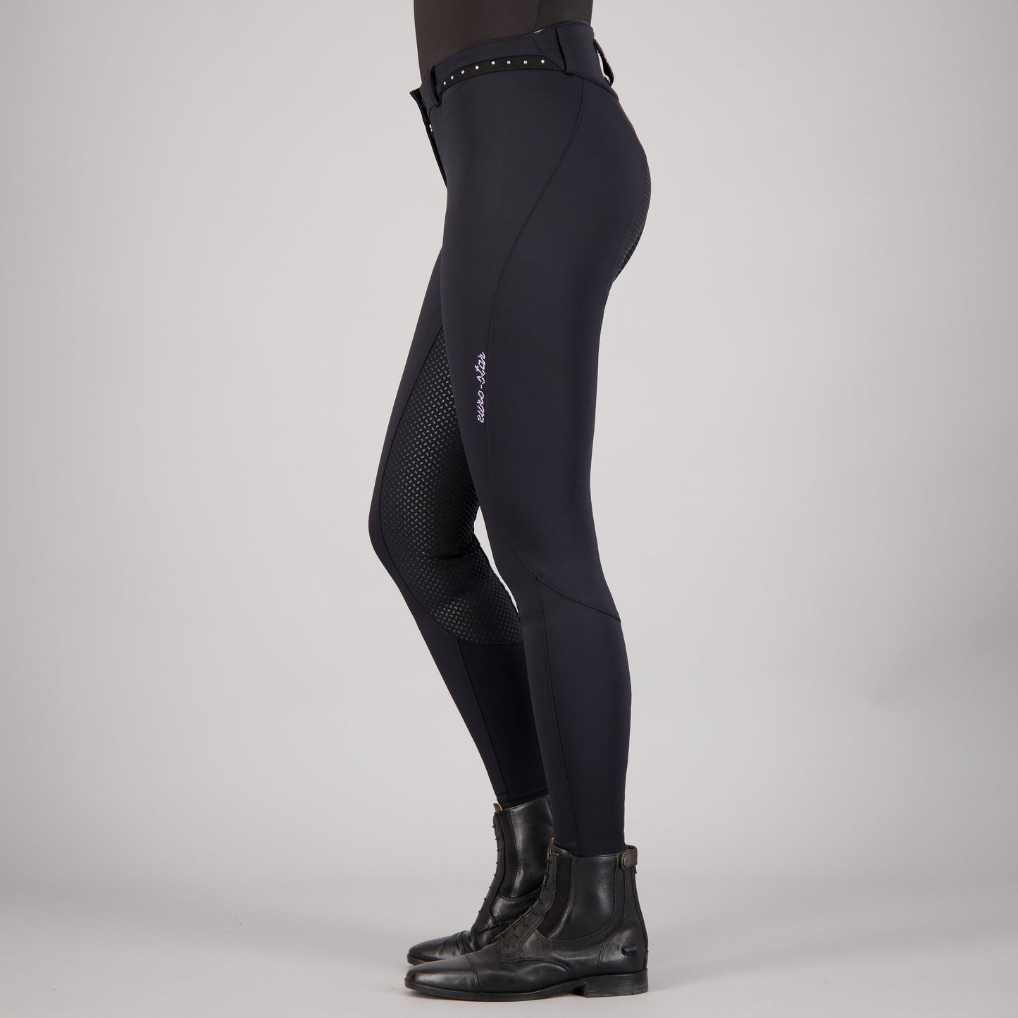 Equitation Queen Diamond FullGrip, helskodda ridbyxor med strass, flera färger