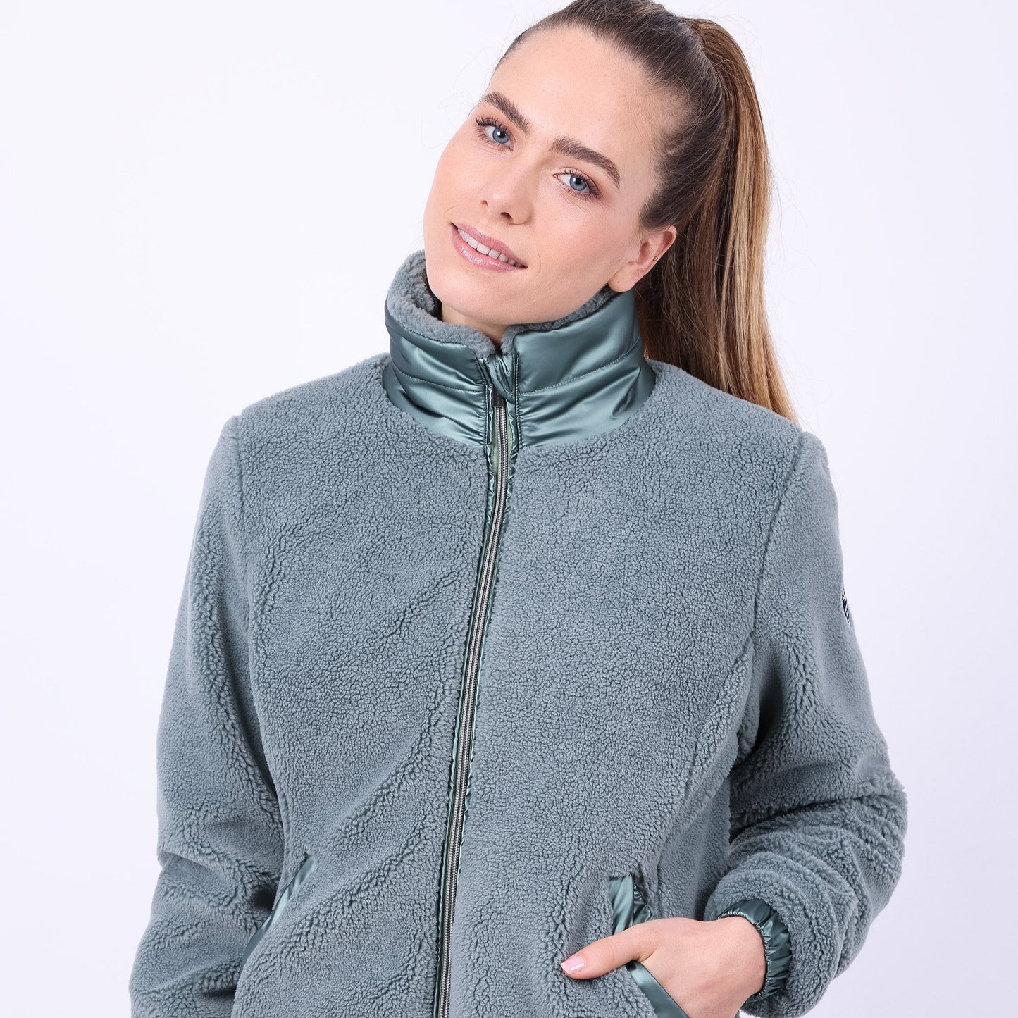 Jacket Galaxy Sherpa, mjuk skön jacka i fuskpäls, flera färger