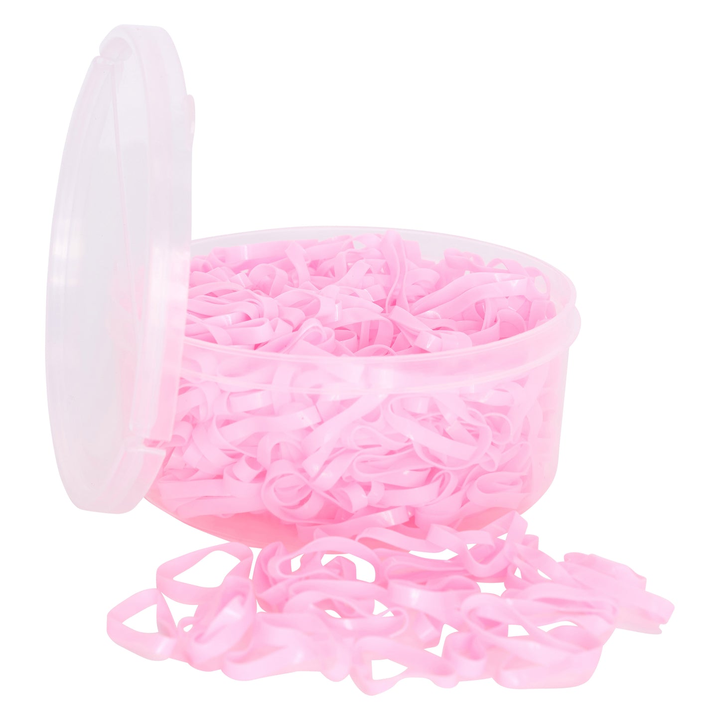 Plaiting-Bands, breda gummiband knoppning