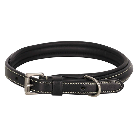 Dog Collar Legacy, elegant hundhalsband i läder, flera färger