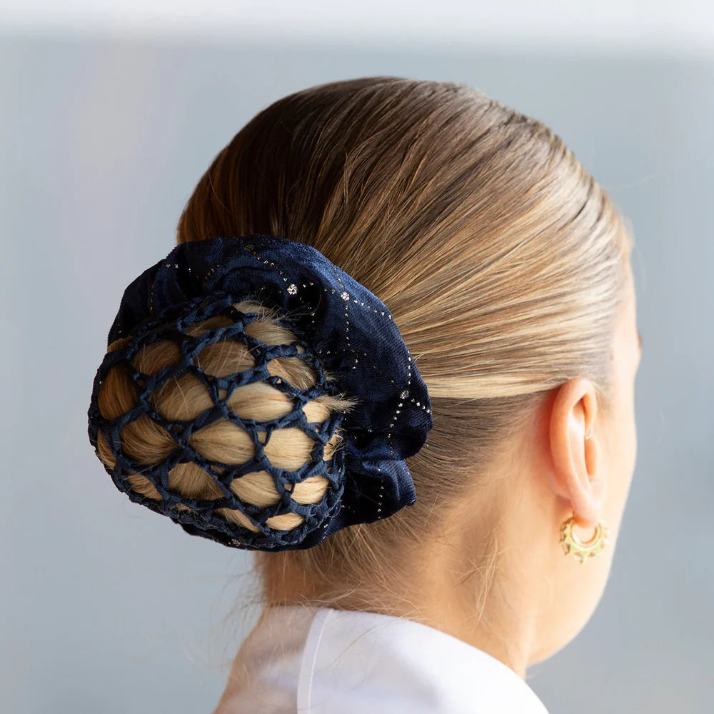Crochet Bun Net, hårband