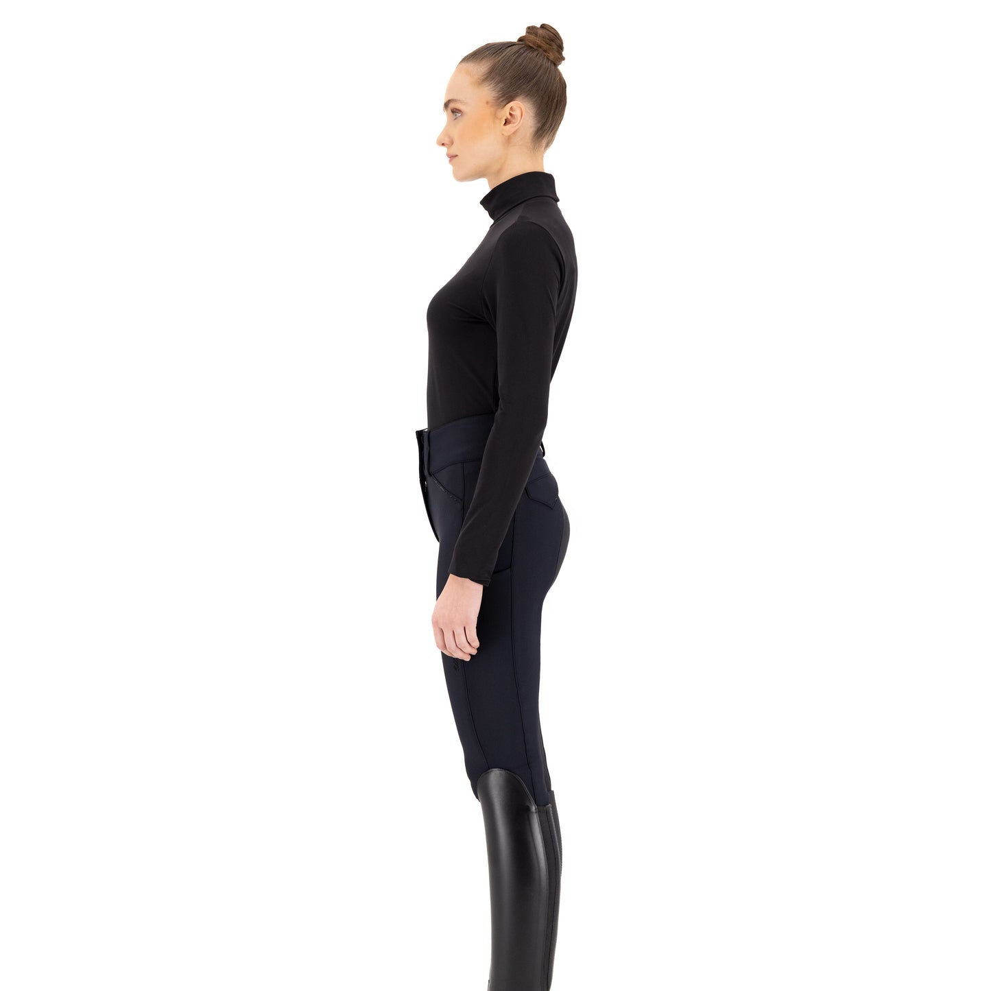 Rollneck Sofia, långärmad ridpolo, flera färger