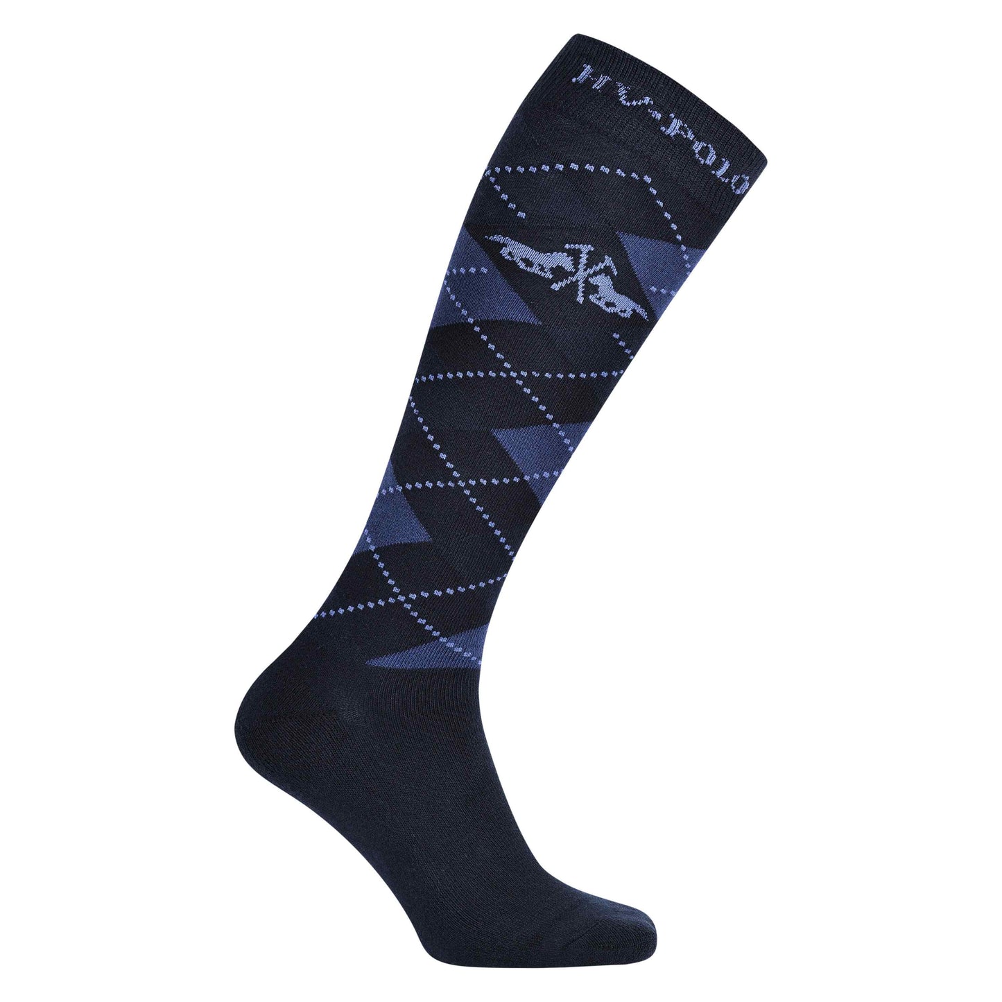 HV Polo Socks Argyle, prisvärda klassiska ridsockar