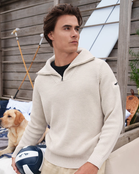 Pullover Milan, stickad pullover herr