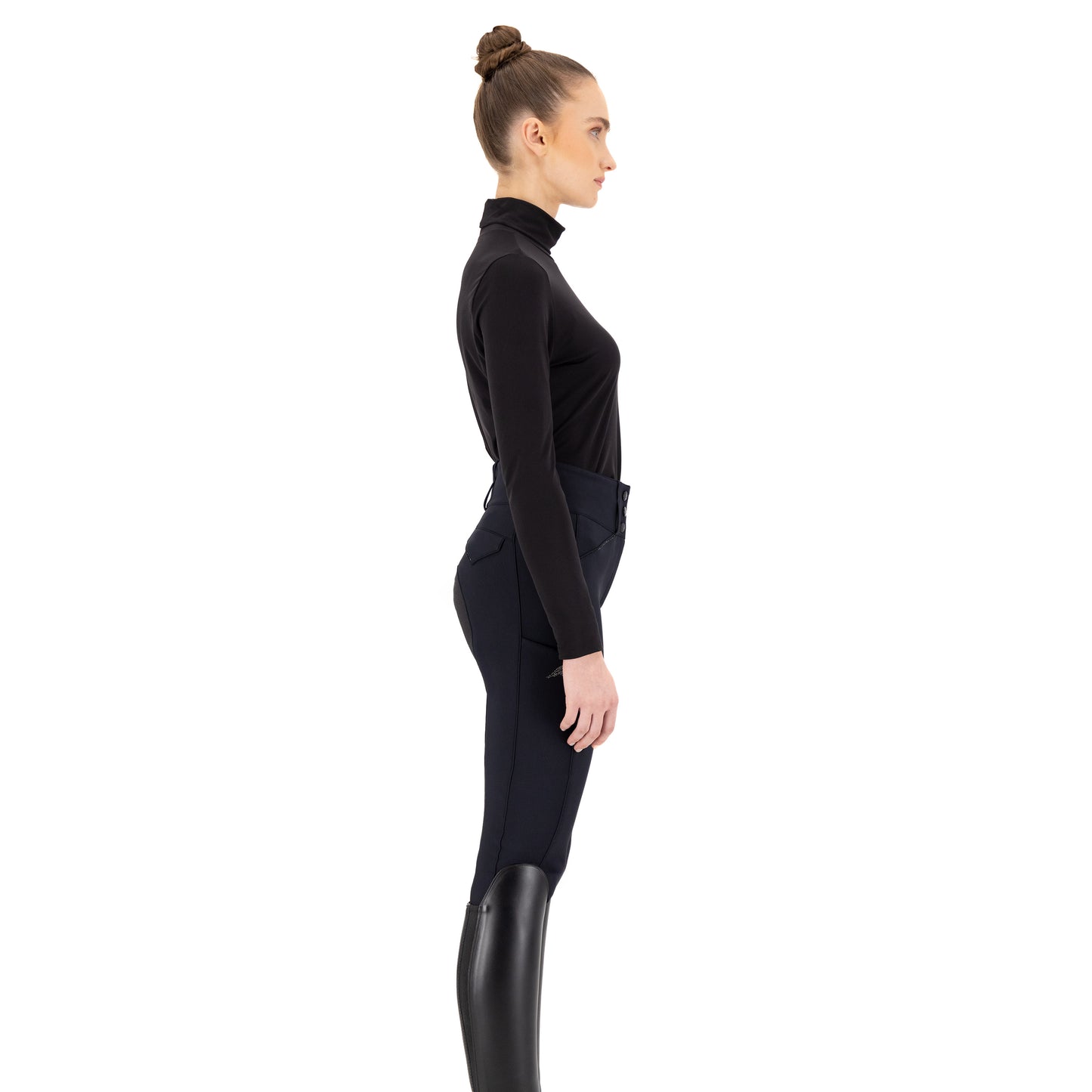 Rollneck Sofia, långärmad ridpolo, flera färger