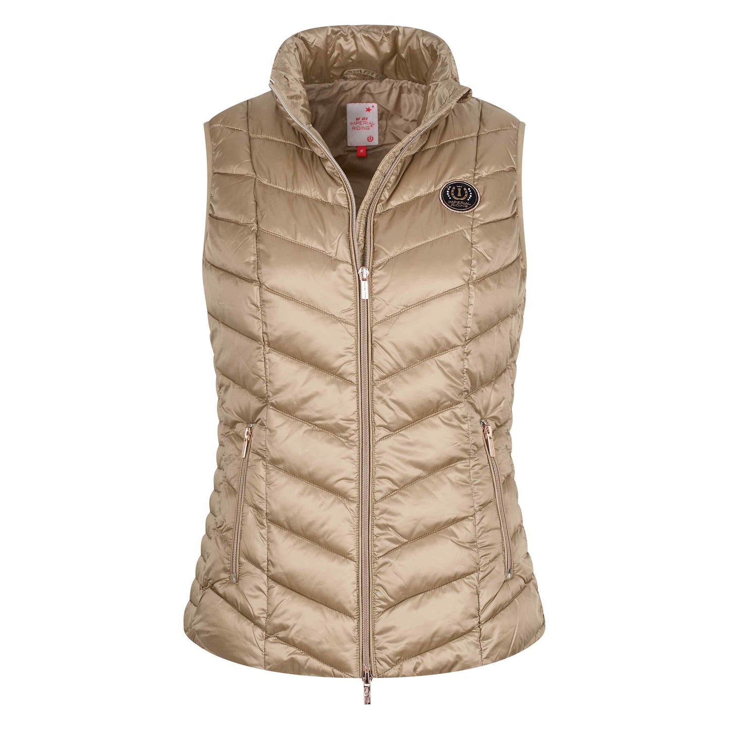 Bodywarmer Juice, tunn blank ridväst, flera färger