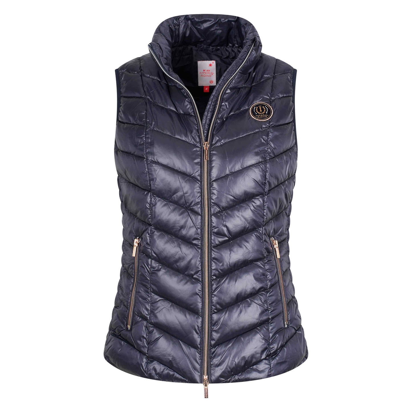 Bodywarmer Juice, tunn blank ridväst, flera färger