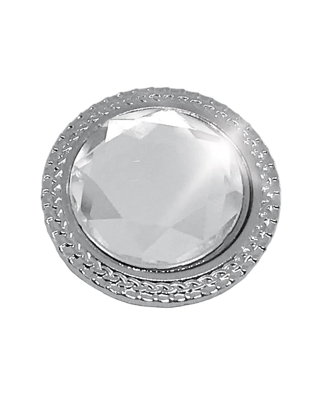 Rock Crystal Magnetic Stock Pin, magnetisk plastrongnål