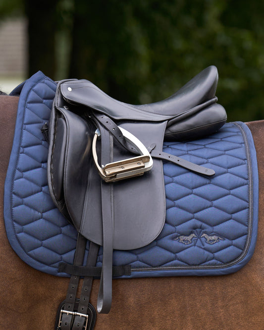 Saddlepad Joan, dressyrschabrak glitter