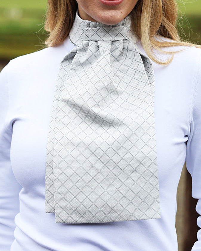 Deluxe Ready Tied Stock Diamond Jacquard, plastrong kardborrefäste