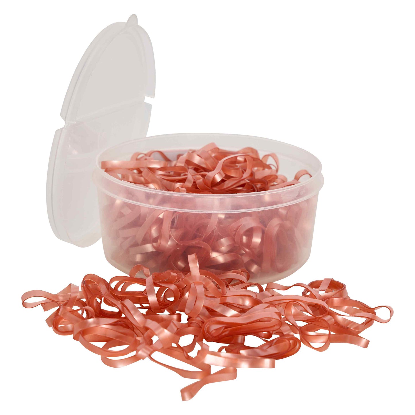 Plaiting-Bands, breda gummiband knoppning