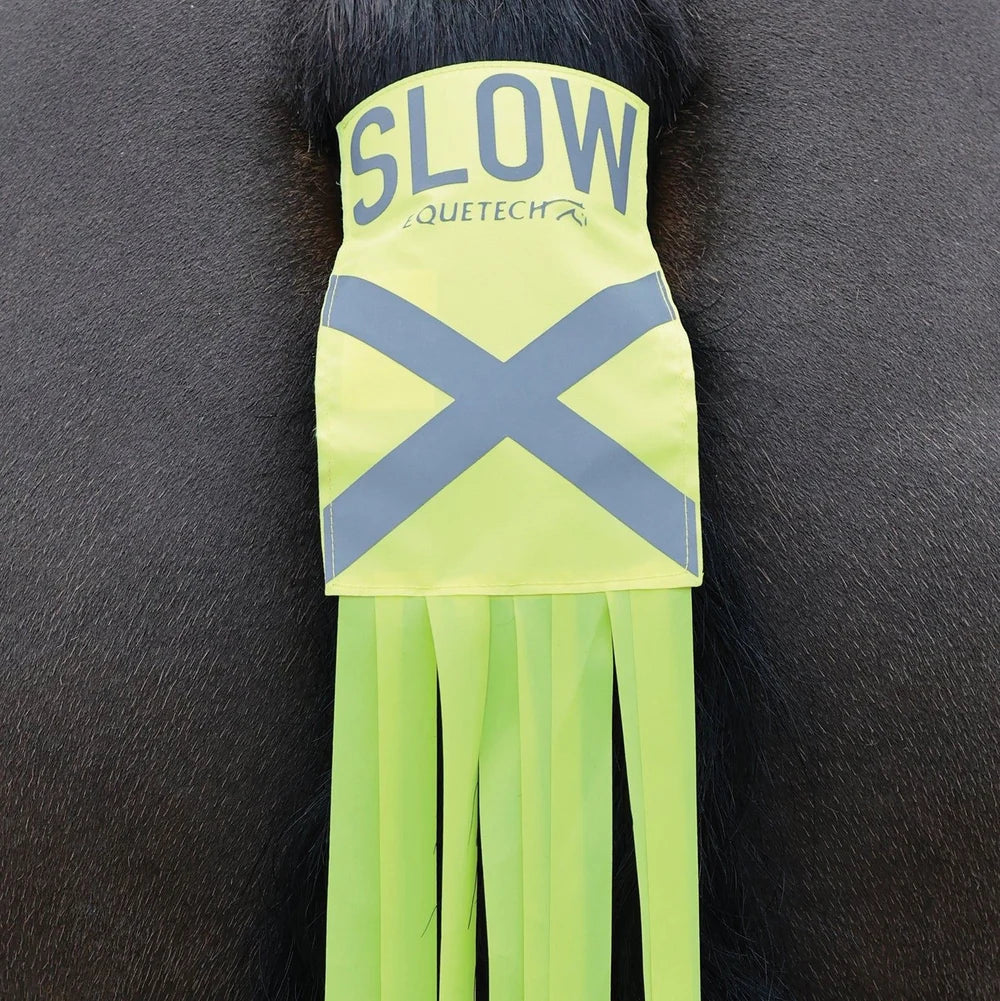 Hi-Vis Horse Tail Streamers, reflekterande band hästsvans