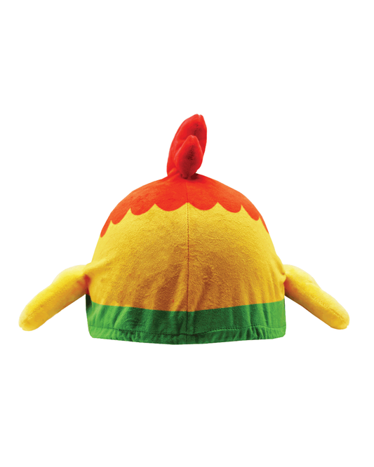 Rocky Rooster Hat Silk, hjälmöverdrag tupp