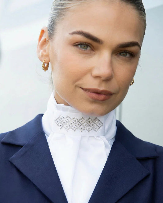 Deluxe Ready Tied Stock Solitaire, plastrong kardborrefäste