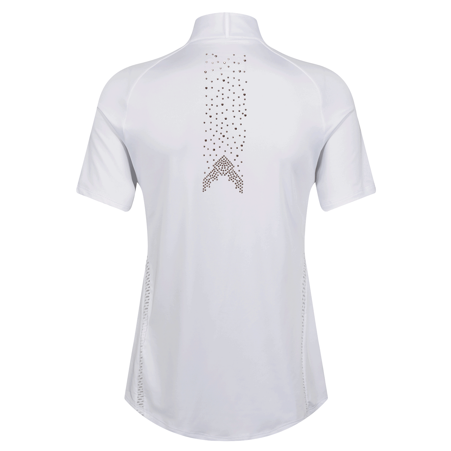 Rosalia Competition Shirt, tävlingströja i funktionmaterial med mesh och dekorerad rygg
