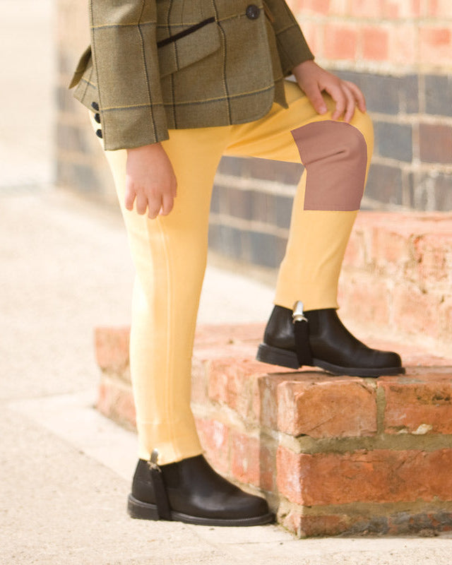 Dinky Deluxe Jodhpurs, knäskodda ridbyxor för barn