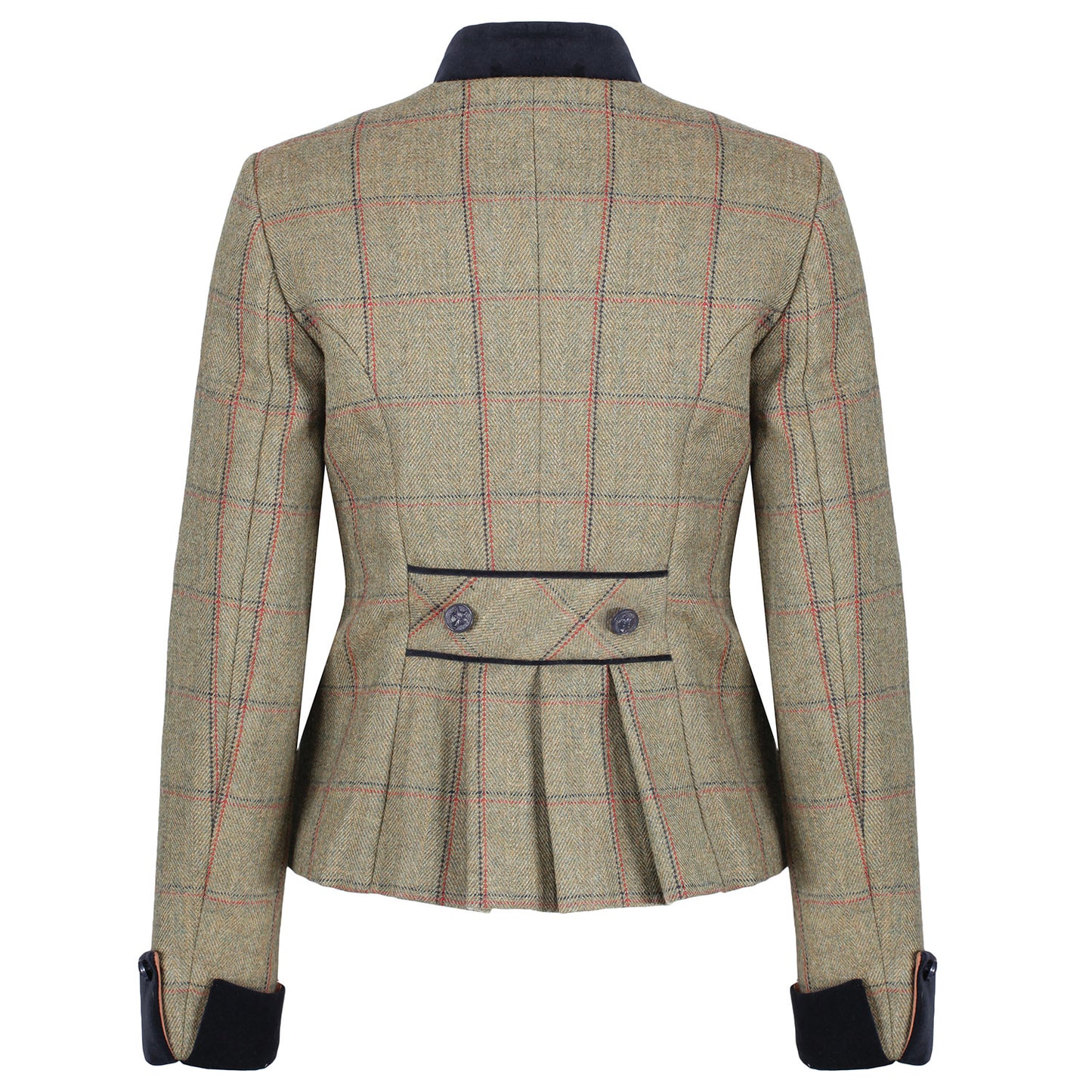 Equetech Launton Tweed Lead Rein Jacket&Hat, Fiskbensmönstrad ridkavaj med hatt