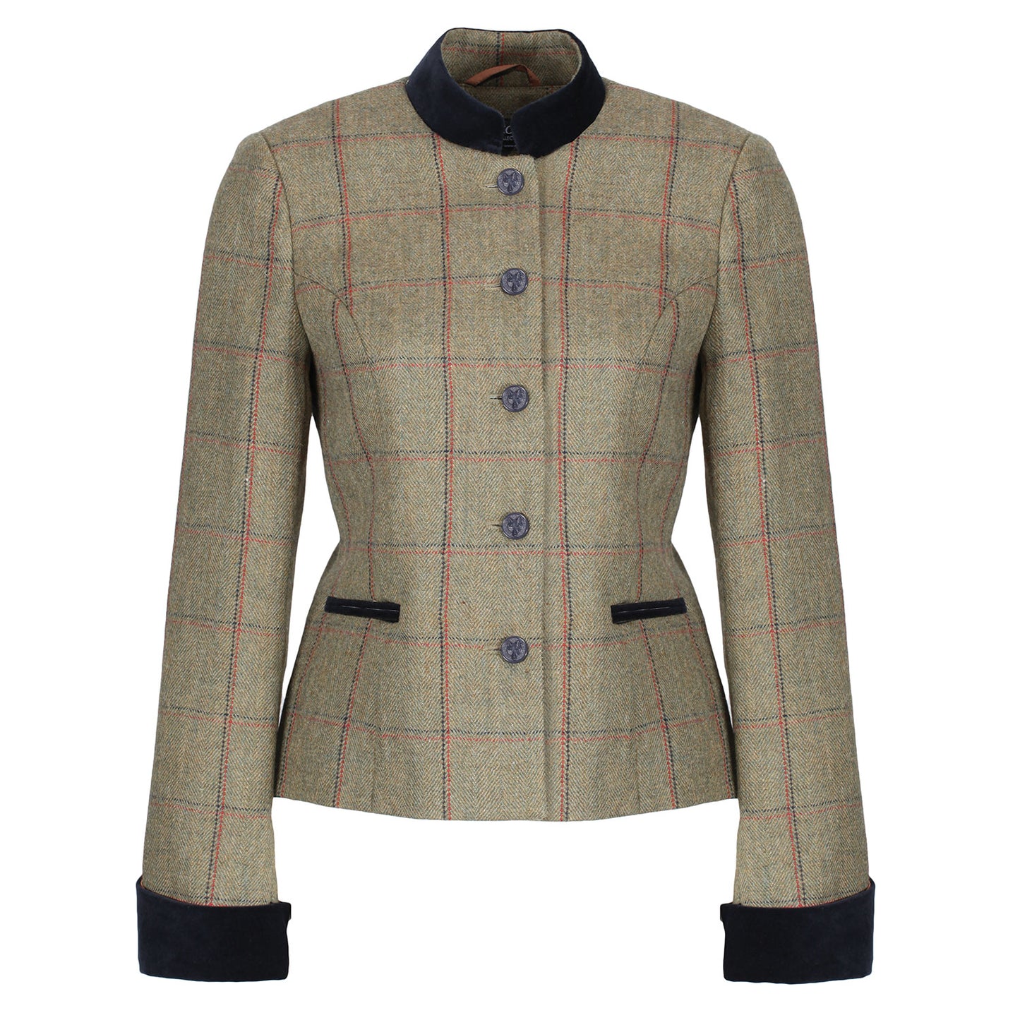 Equetech Launton Tweed Lead Rein Jacket&Hat, Fiskbensmönstrad ridkavaj med hatt