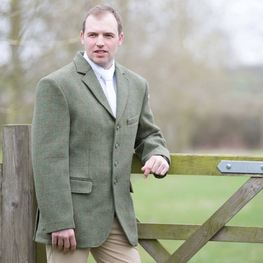 Mens Claydon Tweed Riding Jacket, ridkavaj herr